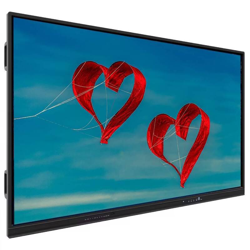 Painel Plano Interativo IBoard Factory Android 9.0 com 50.000 horas de vida útil e 40 pontos de toque para ensino aprimorado