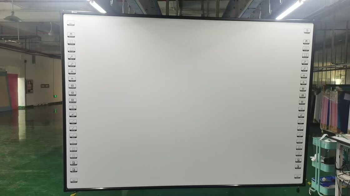 19 Kg Painel Interativo Touchscreen Equipado com suporte ao sistema operacional Android, permitindo trabalho colaborativo e sessões interativas