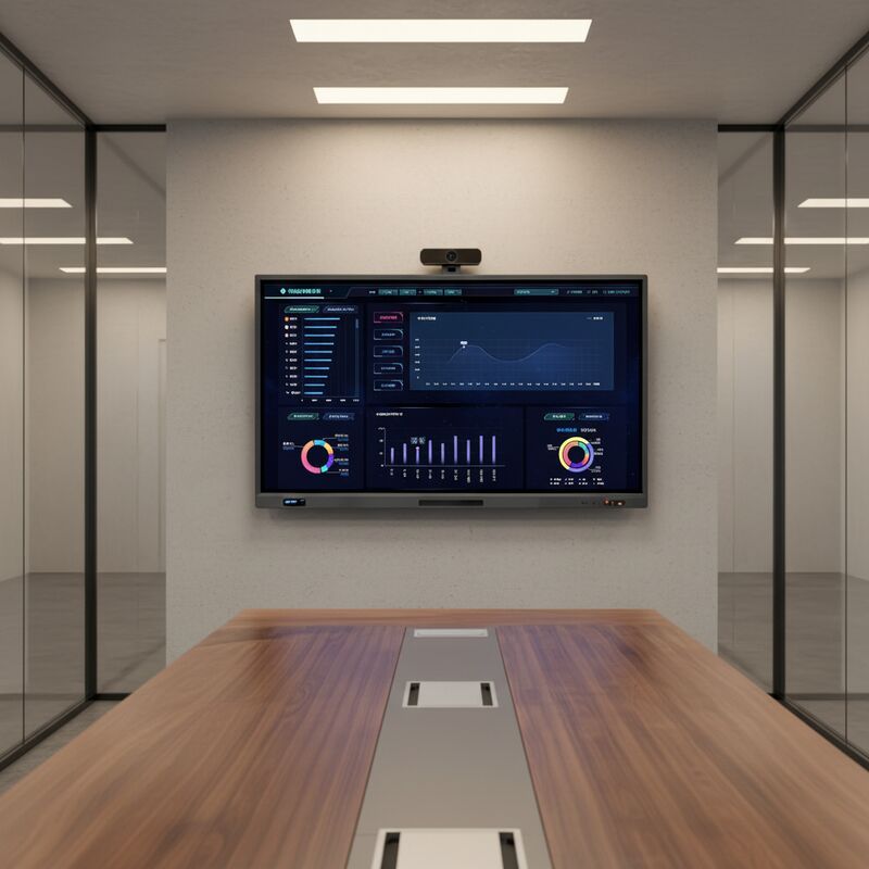 Painel interativo de 98 polegadas com resolução 4K UHD Android 9.0 e alto-falantes integrados de 2 x 10W para uma colaboração aprimorada