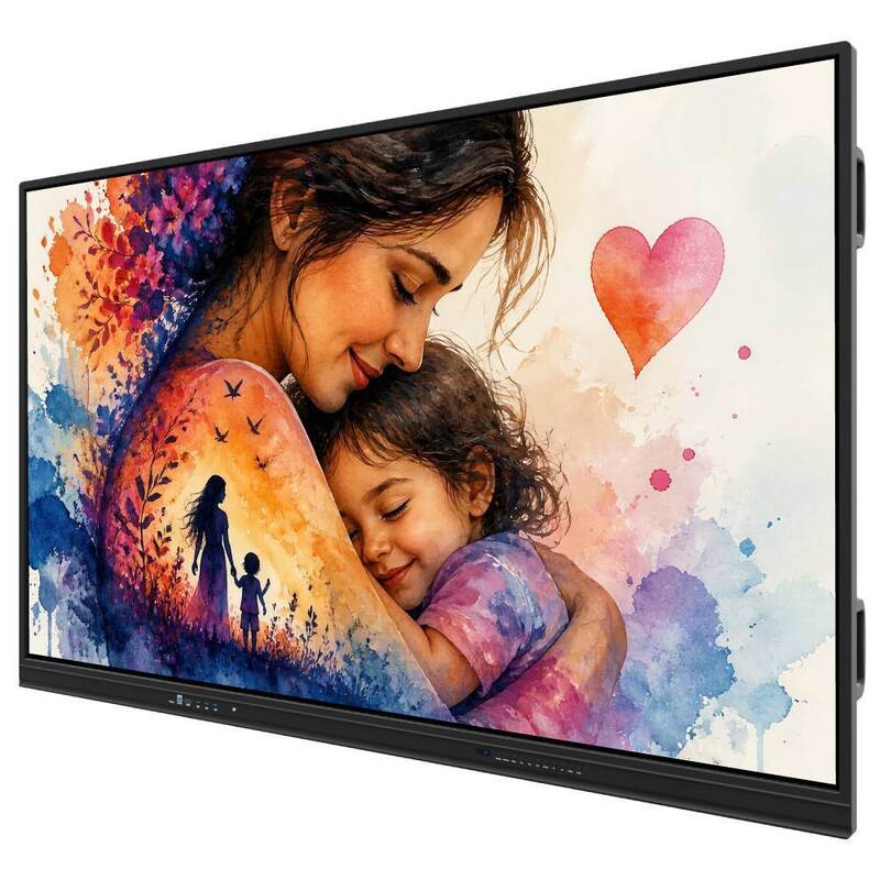 Iboard Smart Android USB HDMI TYPE-C RJ45 Touch Monitor 75 polegadas Wifi para reuniões e aprendizado