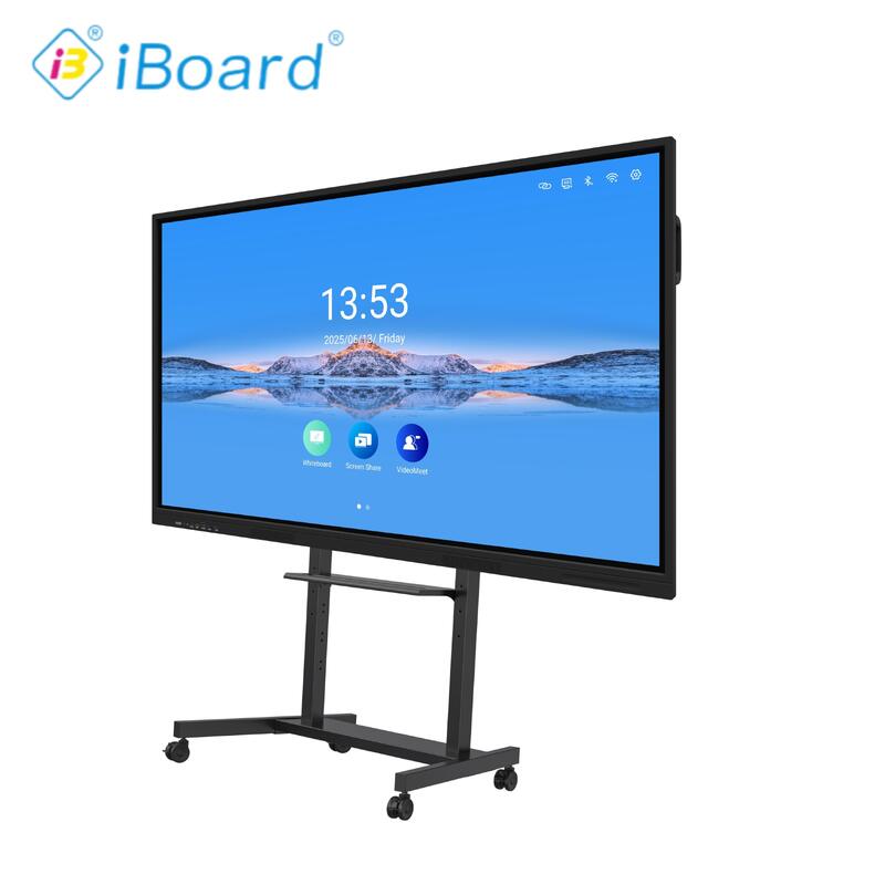 75 polegadas Interativo Painel Flat Software básico de escrita do sistema Android com função de IA Custos mais baratos Função poderosa