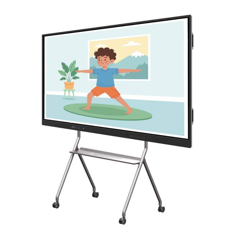 65 polegadas escola primária secundária quadro de ensino com ferramentas software Wifi USB compartilhar