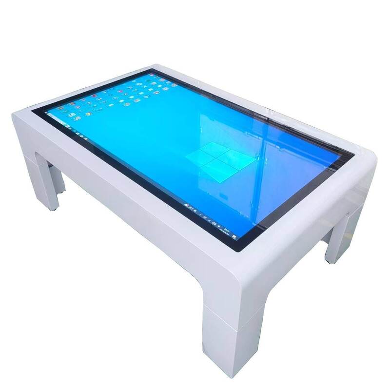 55 polegadas PCAP 20 Touch Table Sistema de PC Android para Centro de jogos de negócios