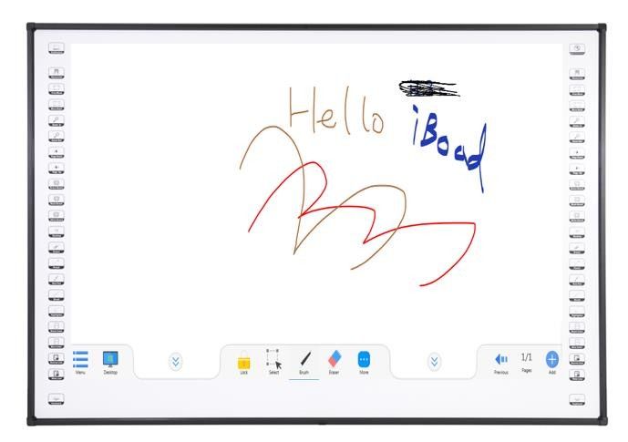 96 polegadas de infravermelho interagir Whiteboard Smart Board para negócios e educação escolar da China Whiteboard Factory