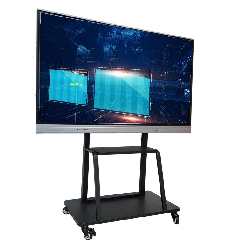 Escola Android 11 monitor da tela do diodo emissor de luz do toque do tela plano interativo de 75 polegadas multi para a sala de aula