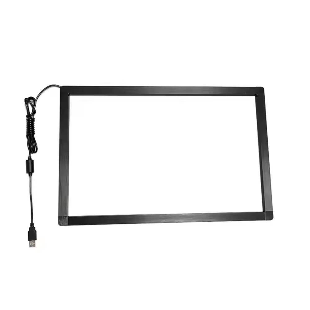 Conexão USB 19 a 200 polegadas de infravermelho Toque em vidro aberto Quadro para telas vídeo quiosque de parede