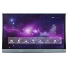 Display de 86 polegadas de tela sensível ao toque de desempenho superior Sistema Android 13