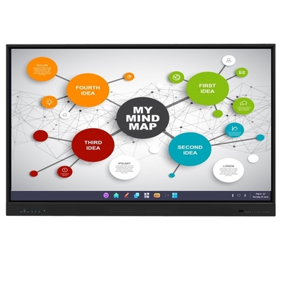 4K Resolução 86 polegadas Led Smart Board All In One Computador Interativo Flat Panel Display para reuniões e ensino