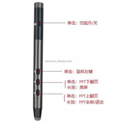 Micro USB Intelligent Pen 2.4GHz RF sem fio para painel de toque interativo Android Pen para monitor de tela sensível ao toque