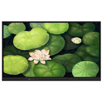 Tabuleiro de tela de toque interativo 65 75 86 98 polegadas PC Android USB TYPE-C HDMI OUT Tabuleiro inteligente para videoconferência escolar Displays educacionais