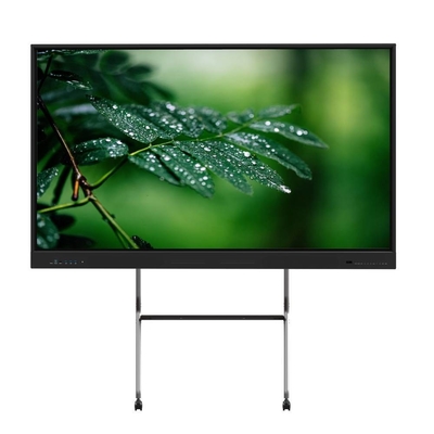 Montado na parede 65 75 86 polegadas Multo Touch Android Operação LCD Smart Board Com Anti-Relâmpago Vidro Temperado Anti-Azul USB Tipo-C HDMI OUT