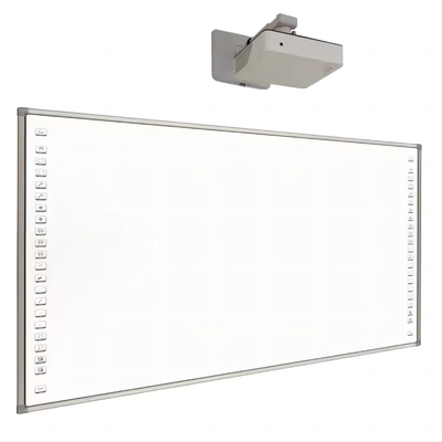 Câmera externa All-in-One Touch Screen Whiteboard com tampa traseira de metal e câmera interna/externa opcional