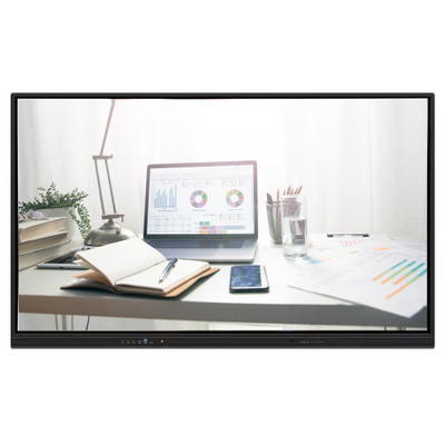 75 polegadas 4K Interativo Smart Whiteboard Multi Touch Screen Interativo Painel Flat para Conferência de Reuniões de Ensino Escolar