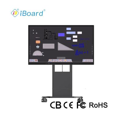 China Fábrica Novo Android 14 Monitor 55-110 polegadas LCD touch screen Iboard Interativo Flat Panel Display Equipamento educacional