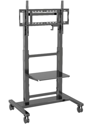 Manual Altura ajustável Mobile Stand para Smart Display 55 polegadas a 86 polegadas