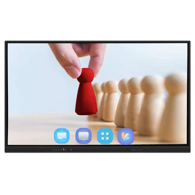 75 polegadas EDLA Certificado Display Interativo de Painel Plano. Smart Touch Screen Monitor para Educação Sala de aula e negócios, escritório. Smart Interactive Panel Android 14 e Windows Dual System IFPD