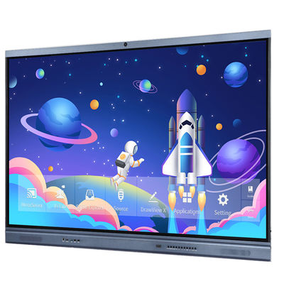Display de painel táctil interativo de superfície de nano ou cerâmica para padrões em quadro negro