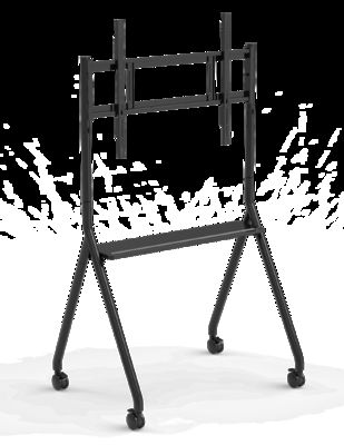 Novo Suporte para Lousa Interativa Móvel de 42 a 75 Polegadas, Monitor de TV, Suporte Móvel Elevatório, Capacidade Máxima 60KG, Rodas Potentes, Fácil Movimentação para lousa interativa e suporte móvel