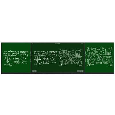 Quadros interativos digitais tudo-em-um de 98 polegadas, quadros laterais com quadros inteligentes para escolas