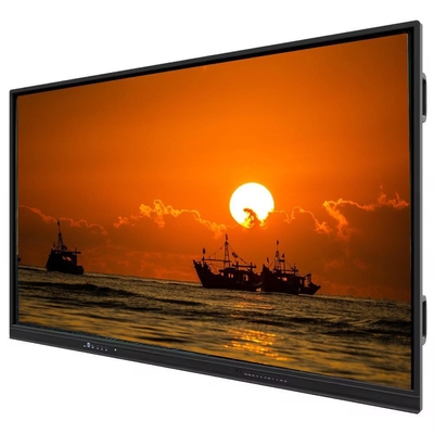 Preço de fábrica 4k 65 75 85 96 110 polegadas Tela sensível ao toque Software multilíngue Lcd Smart Board Android Interactive board