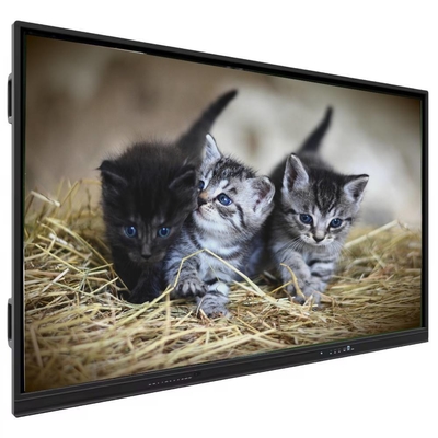 Preço da fábrica IBoard 4k 65 75 85 96 110 polegadas tela sensível ao toque Software multilíngue Lcd Smart Board Android Tabuleiro Interativo