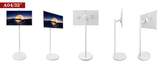 Quadro Interativo LCD Touch Screen 32 Polegadas Com Bateria Monitor Touch Portátil