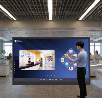 Preço da fábrica IBoard 4k Touch Screen Software multilíngue Lcd Smart Board Android Tabela interativa para escola