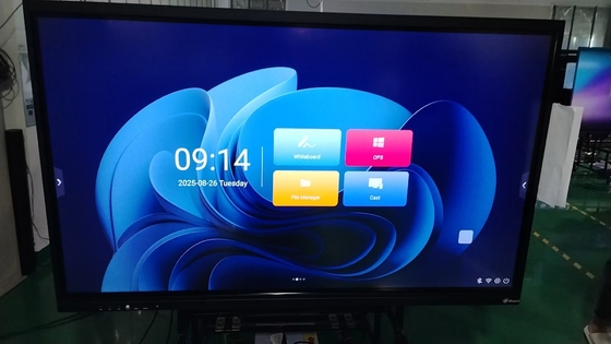 19 Anos Fábrica Varejo a Retalho Infrarroxo Toque 20 Ponto de Toque Interativo Toque Monitora de Ecrã de Toque Baixo Consumo de Energia 178° Ângulo de Visualização Android 14 Interativo Tabuleiro Escolar Equipamento Educacional