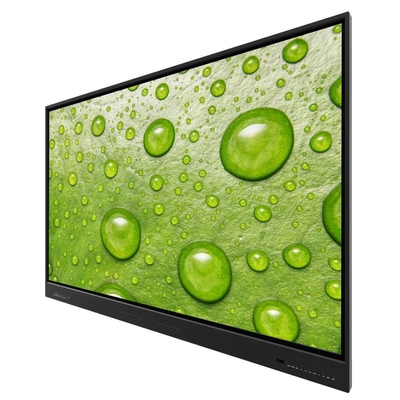 Painel Interativo Plano 86 Polegadas para Ensino Online E-learning Escritório Android PC Computador USB HDMI VGA Software de Quadro Branco Alto-falante Embutido