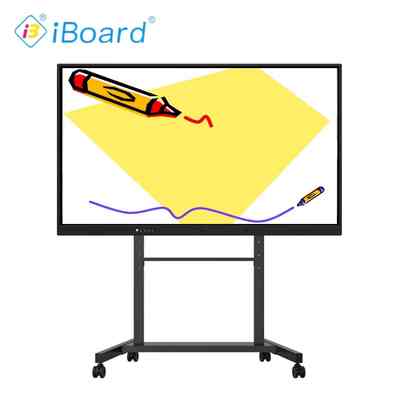 86 polegadas Interativo Flat Panel Display Touch Smart Board com Android 14 4 + 32G para Educação
