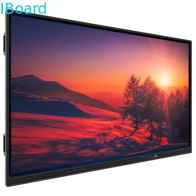65/75/86/98 Tabuleiro de tela interativa multi-toque com resolução 4K para ensino e reuniões de negócios