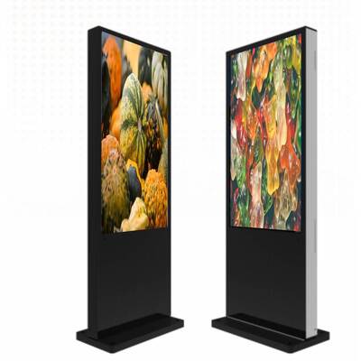 Quadro de menus 4K de 55 polegadas Android Windows Para Escola Banco Hospital Loja