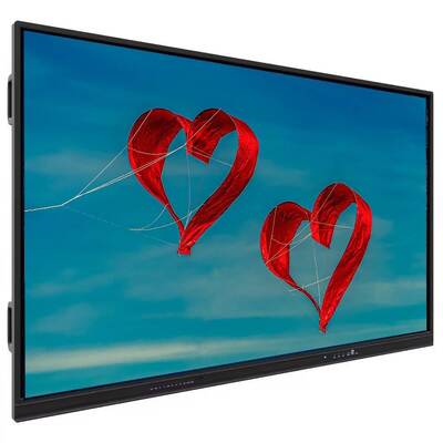 Painel Plano Interativo IBoard Factory Android 9.0 com 50.000 horas de vida útil e 40 pontos de toque para ensino aprimorado