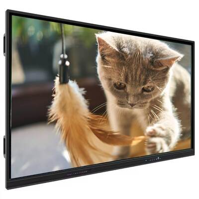 Painel interativo plano Smart Whiteboard com 16.7M cores compartilhamento sem fio e 50000 horas de vida do painel