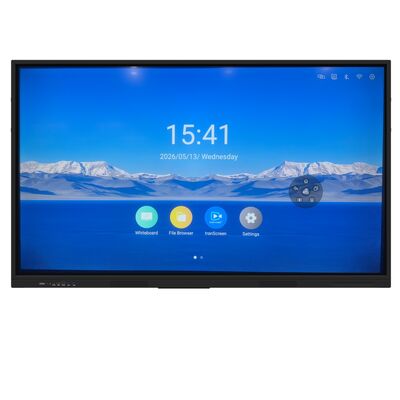 65 polegadas 4K Interativo Flat Panel para sala de aula pequena e escritório