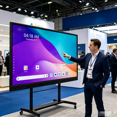 Google EDLA certificado Android 16 Interativo Flat Panel Displays 65/75/86/98 polegadas do iBoard