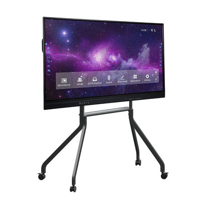 tela plano 4k interativo com o tudo em um ângulo de visão do computador 178