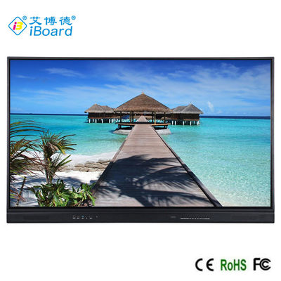 iBoard LCD Quadro interativo Painel interativo Android 11 opção de câmera de 86 polegadas