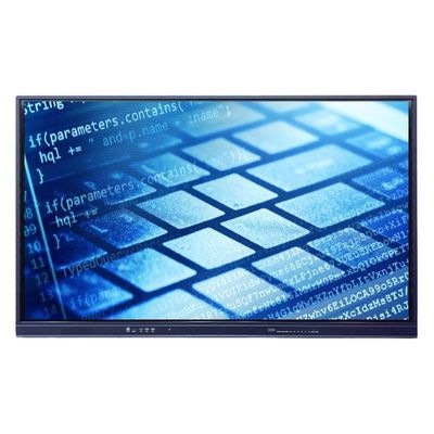 Tevê interativa 4K ultra HD 3840x2160 do tela táctil de 98 polegadas