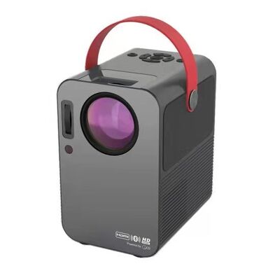 Projector a laser DLP de 120 polegadas com resolução 720p e 3000 lumens para cinema doméstico e uso portátil