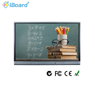 65 75 polegadas IR Whiteboard interativo eletrônico 3840x2160 para a reunião