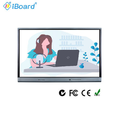 86 FCC interativo de Whiteboard do tela táctil da polegada 350cd/M2 para a reunião