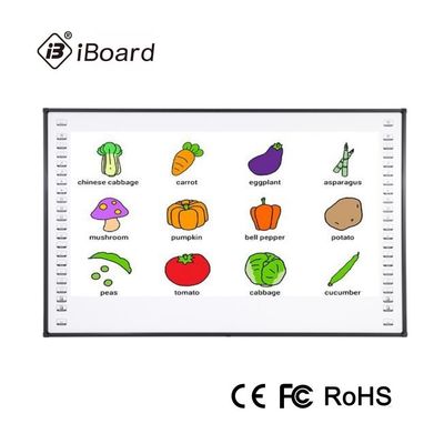 Digitas Whiteboard toque infravermelho interativo Whiteboard de 82 da polegada cerâmica Nano